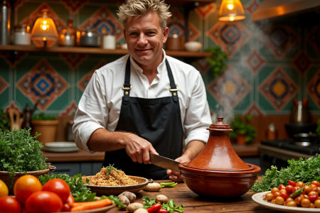 Gordon Ramsay's Moroccan Culinary Journey: A Fusion of Tradition and Innovation