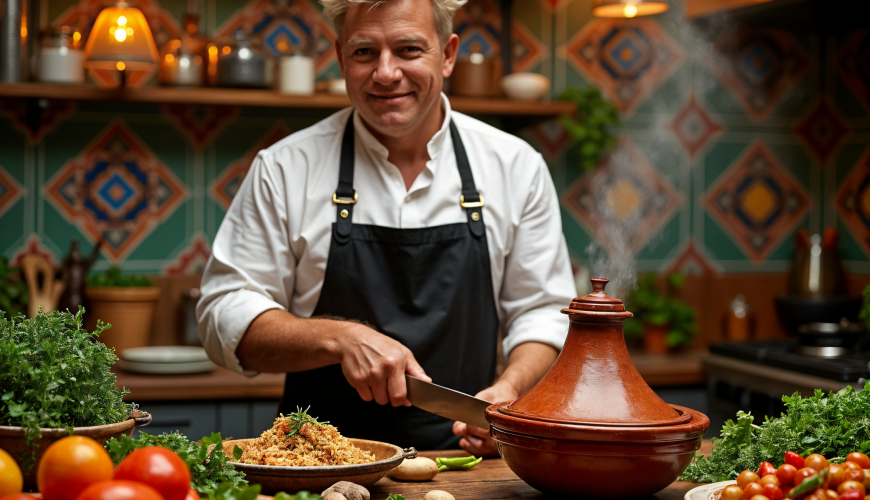 Gordon Ramsay's Moroccan Culinary Journey: A Fusion of Tradition and Innovation